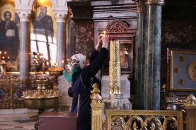 Уборка во Владимирском кафедральном соборе