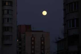 Full moon in Kiev