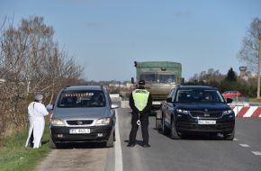 The checkpoint near Zolochiv town