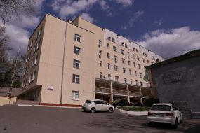 The building of the infectious diseases ward in oleksandrivska hospital