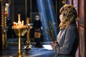 Festive liturgy on the occasion of Palm Sunday