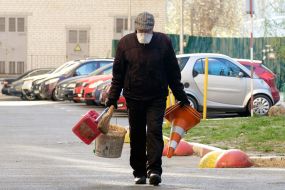 Man in medical mask