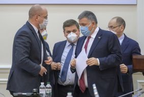 Denys Shmyhal, Arsen Avakov