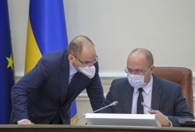 Denys Shmyhal, Maksym Stepanov