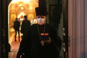 Holy Fire brought to Kiev
