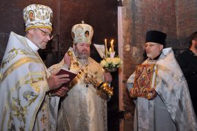 The Bishop of Kharkiv and Bohodukhiv Mitrofan