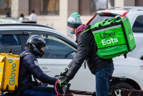 Glovo and Uber Eats Delivery Couriers