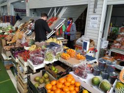Stolichny market in Kiev