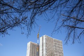 Construction of residential houses in Kiev