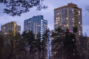 Residential buildings in Kiev