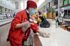 Торговля на Центральном рынке в Харькове