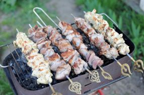 Barbecues on the grill