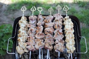 Barbecues on the grill