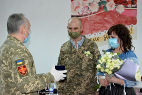 Igor Ponomarchuk with his wife Anna