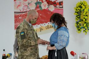 Igor Ponomarchuk with his wife Anna