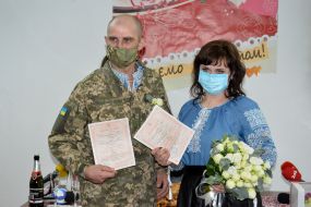 Igor Ponomarchuk with his wife Anna