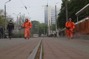 Conducting sanitation