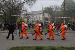 Conducting sanitation