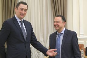 Oleksiy Chernyshov and Vadym Huttsayt