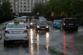 The effects of strong plum in Kiev