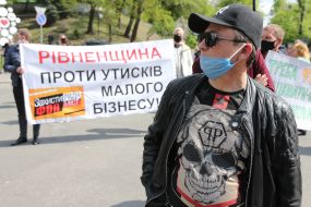 All-Ukrainian action of entrepreneurs "Quarantine kills" in Kyiv