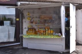 Small market in Zaporozhye