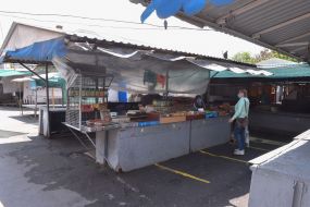 Small market in Zaporozhye