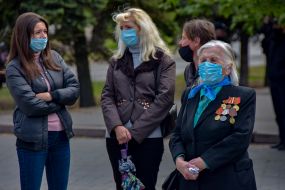 Участники мероприятий ко Дню Победы над нацизмом