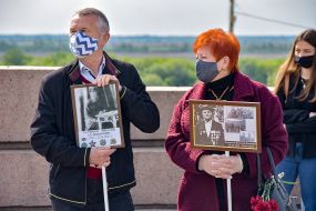 Участники мероприятий ко Дню Победы над нацизмом