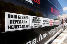 Buses on the European Square