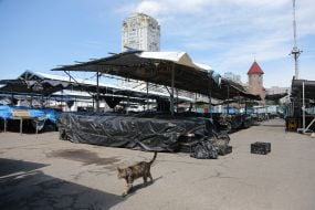 The market "Obolon" in Kiev