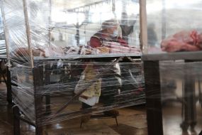 The market "Obolon" in Kiev