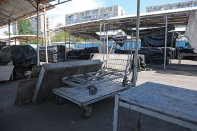 The market "Obolon" in Kiev