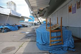 The market "Obolon" in Kiev