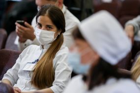 Medical staff in medical masks