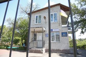 The building of the Darnytsya orphanage for girls in Kyiv