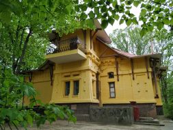 The central building of the House of Creativity in Irpin