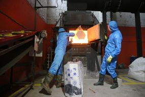 Disposal of medical masks and gloves