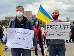 Action #toprevent the Freedom Square in Kharkov