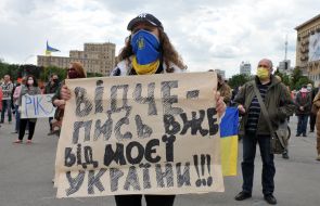 Action #toprevent the Freedom Square in Kharkov