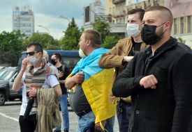 Action #toprevent the Freedom Square in Kharkov