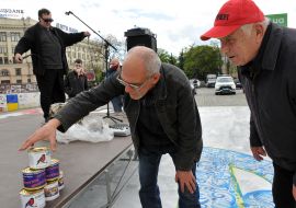 Action #toprevent the Freedom Square in Kharkov