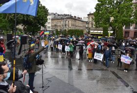 Action #StopRevenge in Lviv