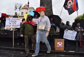Action #StopRevenge in Lviv