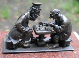 Mini-sculpture "Kiev Chess"