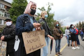 Action in support of Andriy Hayetsky in Kyiv