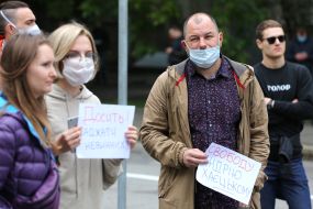Action in support of Andriy Hayetsky in Kyiv