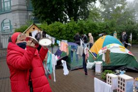 Arcade Bank Tent Camp