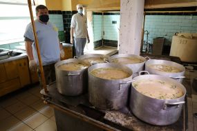 Приготовление пищи во Львовском СИЗО