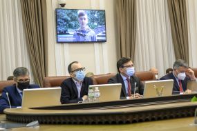 Вадим Пристайко, Денис Малюська, Дмитрий Кулеба и Арсен Аваков